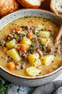 potato sausage chowder