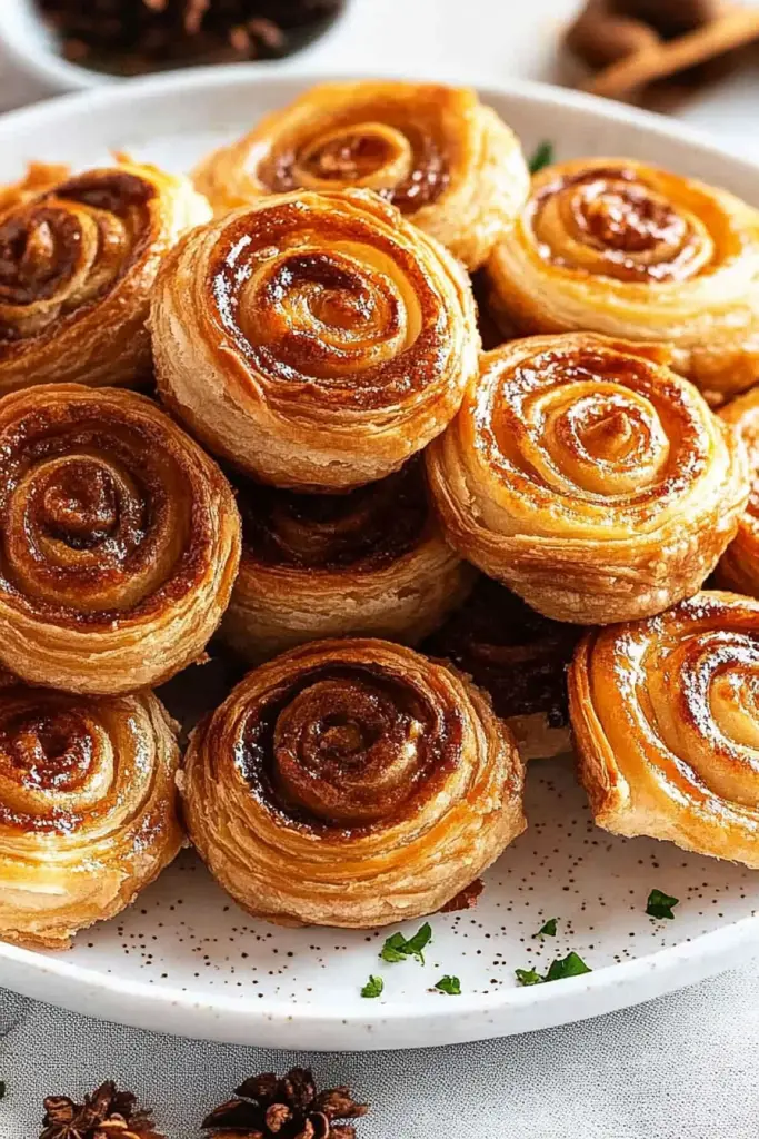 puff pastry pinwheels