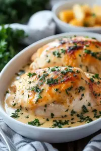 smothered sour cream chicken