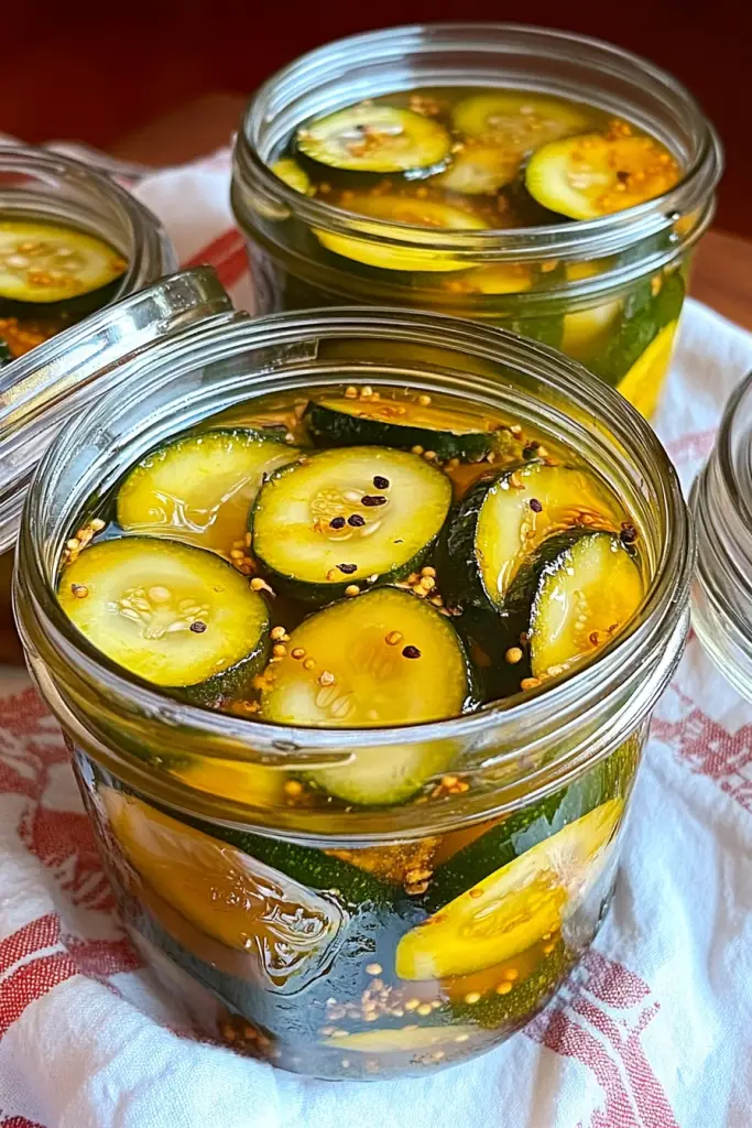 zucchini pickles