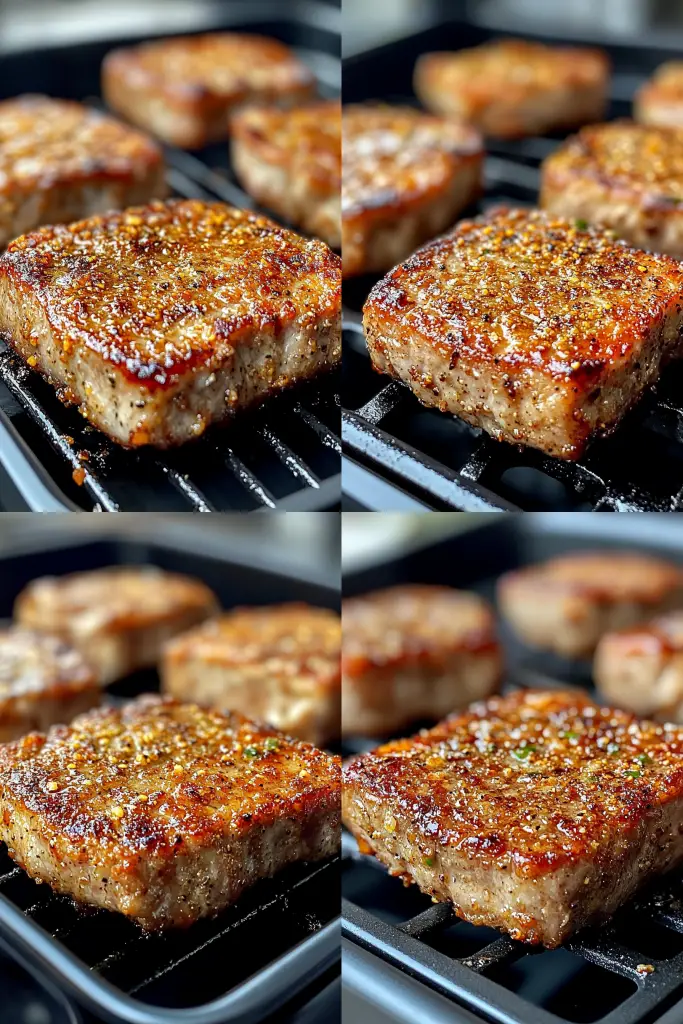 Air fryer pork chops