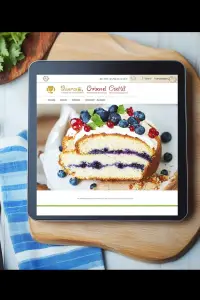 Almond Blueberry Cake