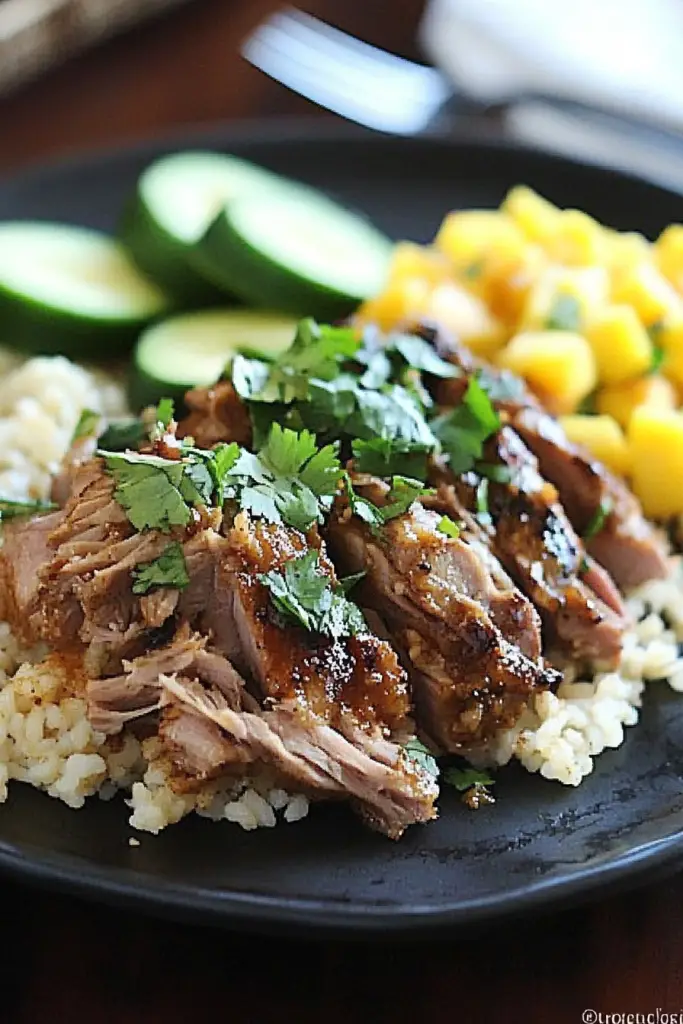 Caribbean pork