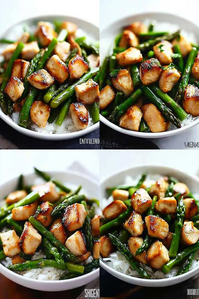 Chicken Asparagus Stir Fry