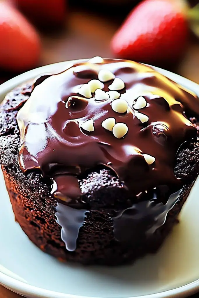 Chocolate mug cake