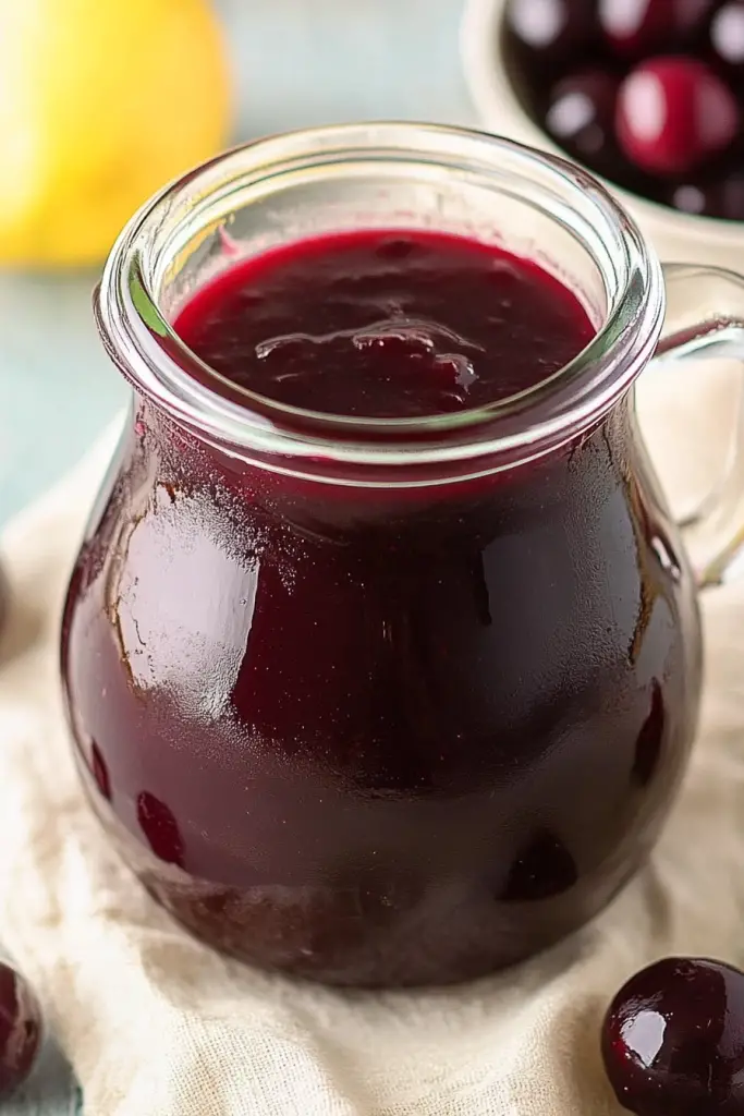 Easy Cherry Sauce