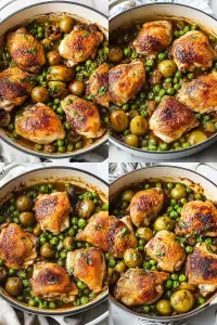 Mediterranean braised chicken