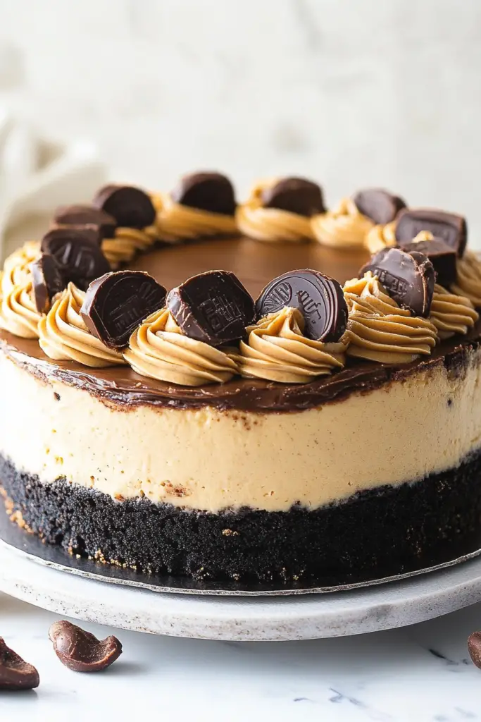 Peanut Butter Cup Cheesecake
