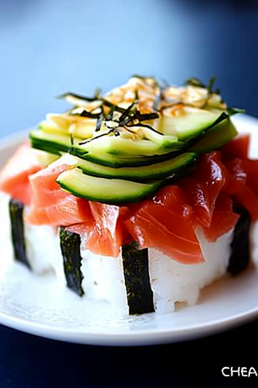 Philadelphia sushi stacks