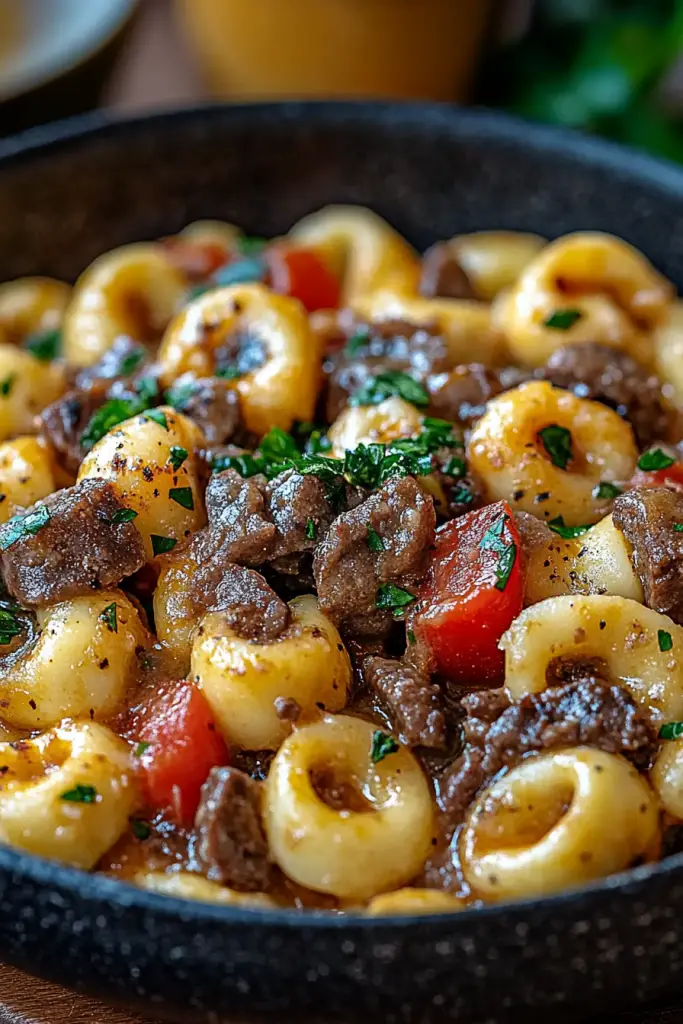 Philly Cheesesteak Tortellini