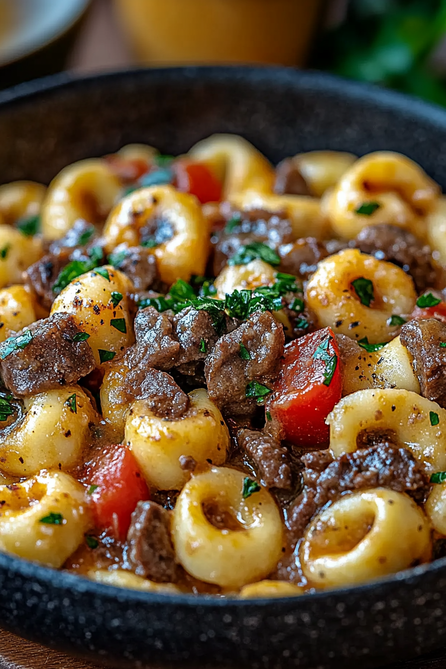 Philly Cheesesteak Tortellini