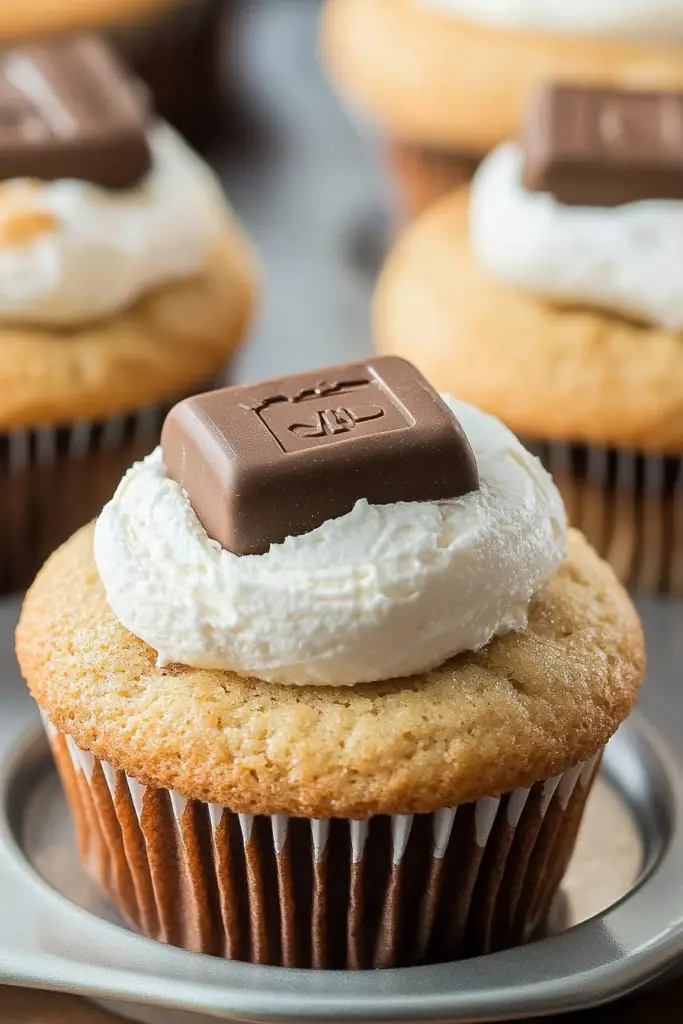 Smores cupcakes recipe