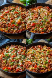 Unstuffed Pepper Skillet