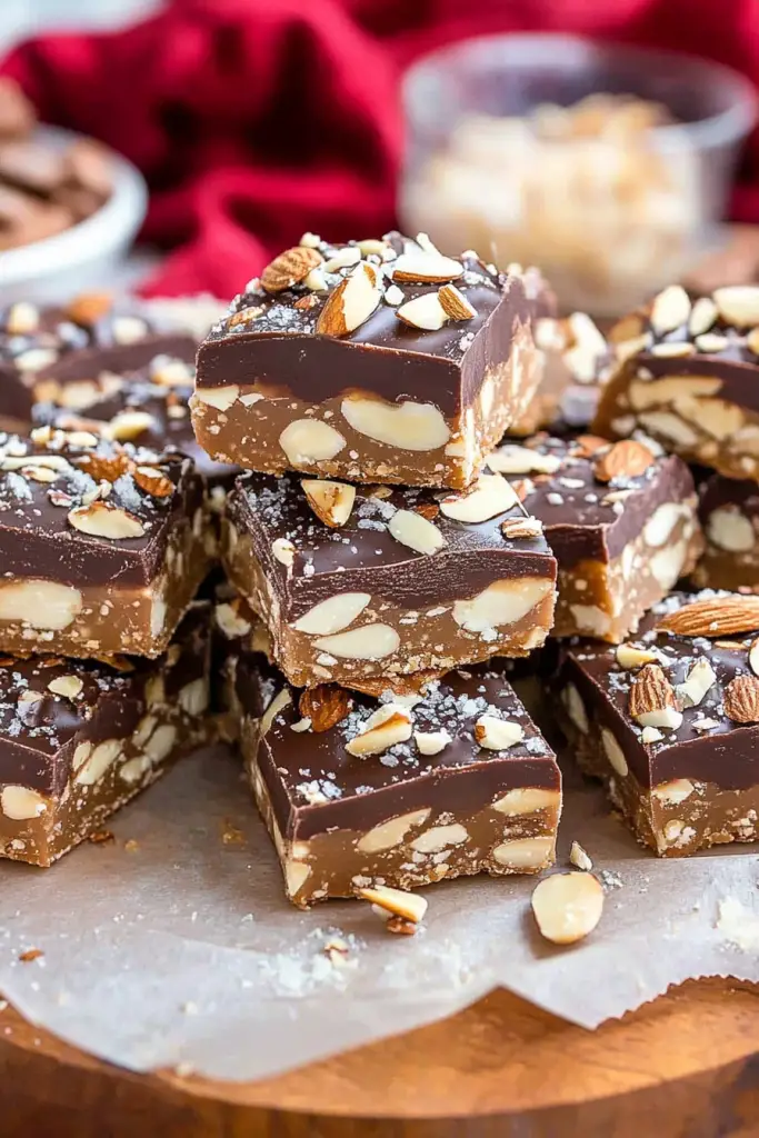 almond toffee bites
