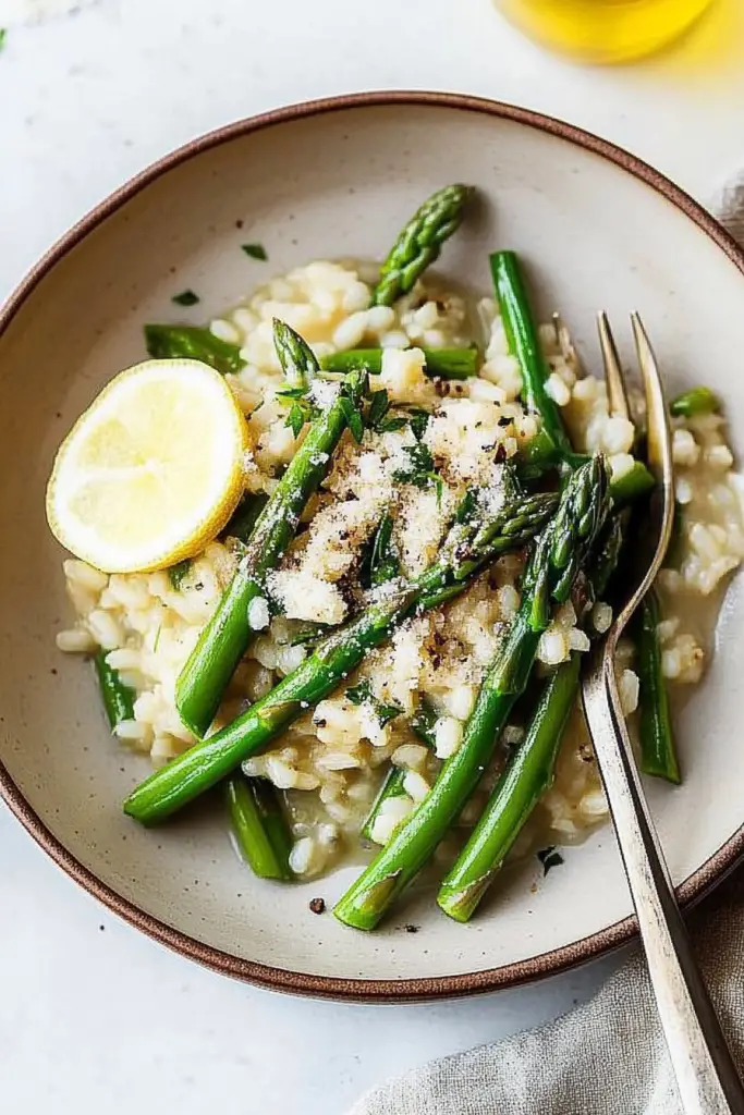 asparagus risotto recipe