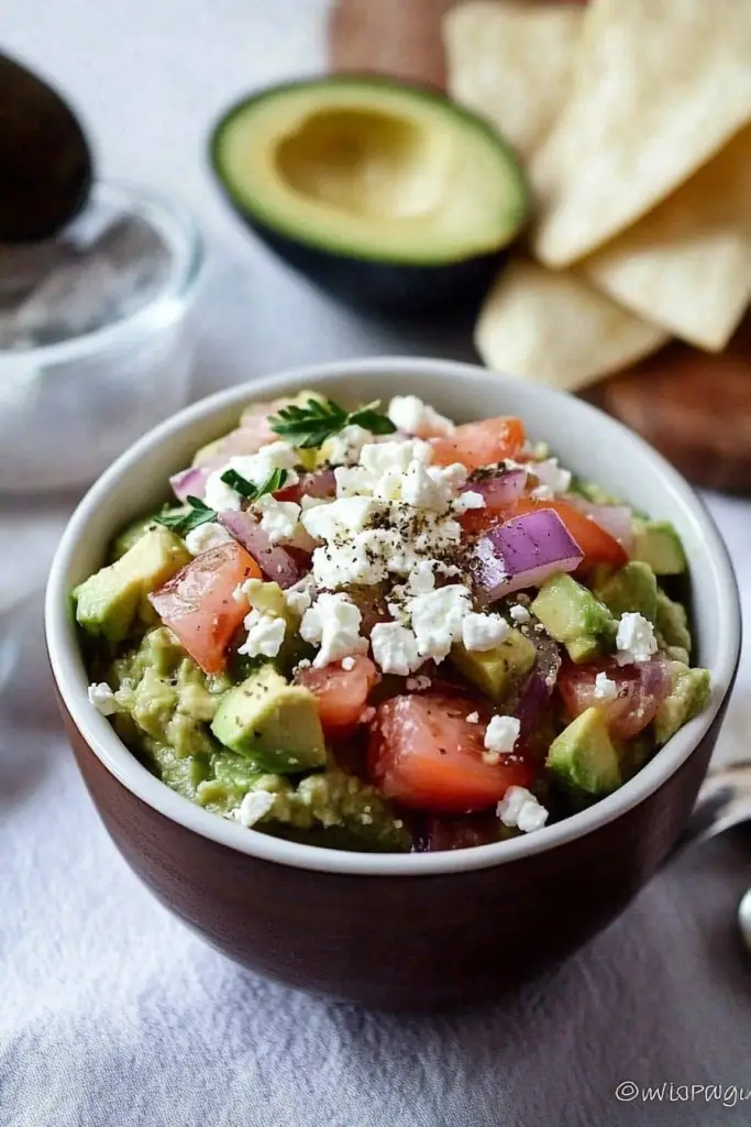 avocado feta dip
