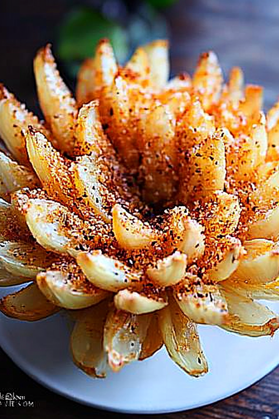 baked blooming onion