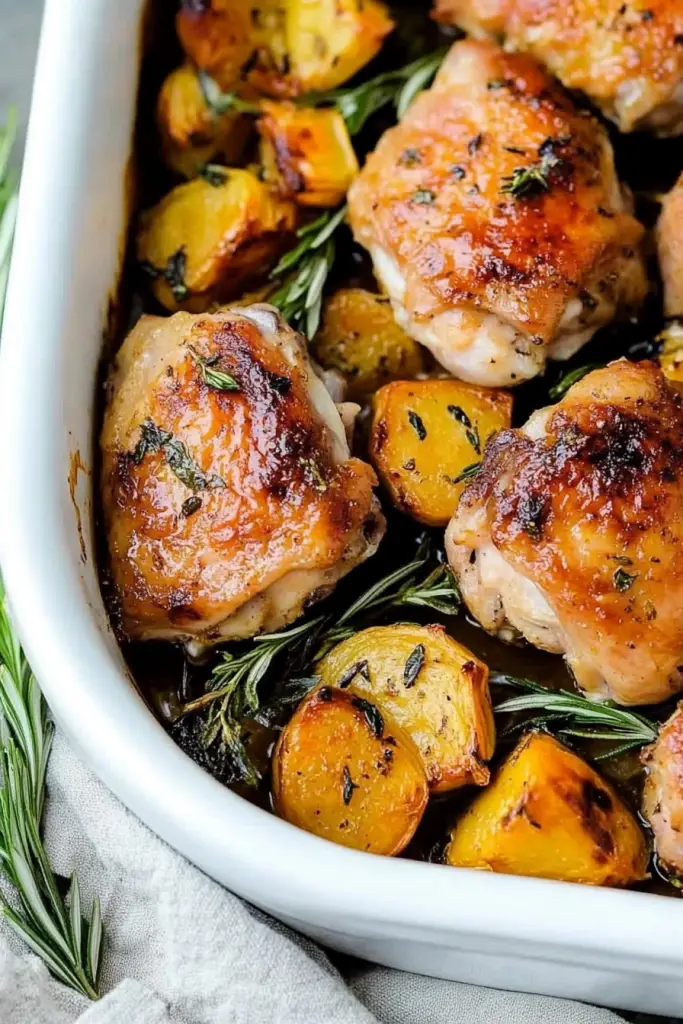 baked chicken thighs