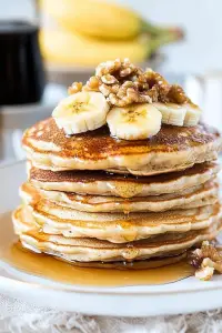 banana nut pancakes