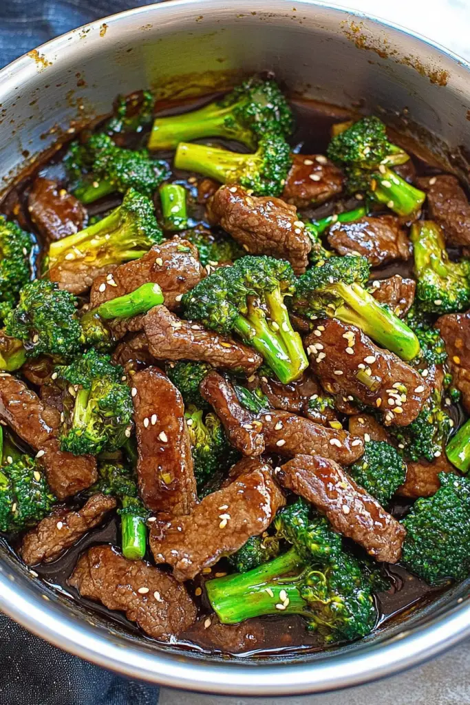 beef broccoli stir fry