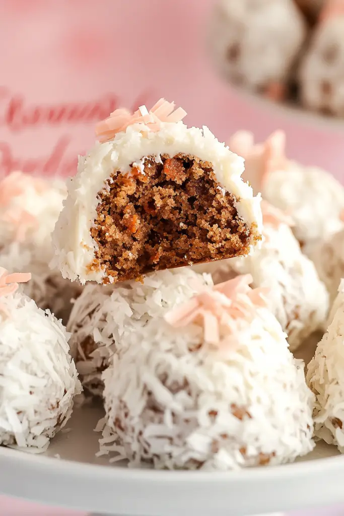 carrot cake bites
