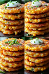 cheesy corn fritters