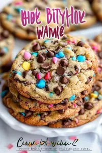 chocolate chip birthday cookies