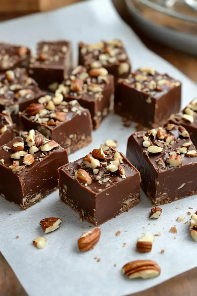 chocolate nut fudge