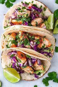 cilantro lime fish tacos