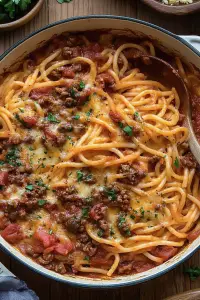cowboy pasta bake