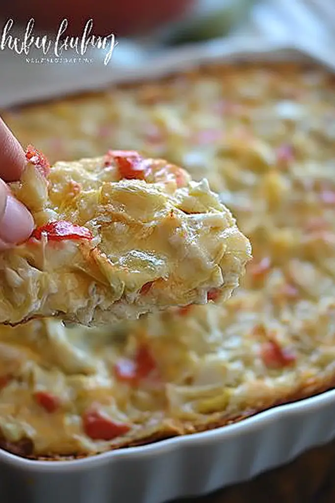 crab artichoke dip