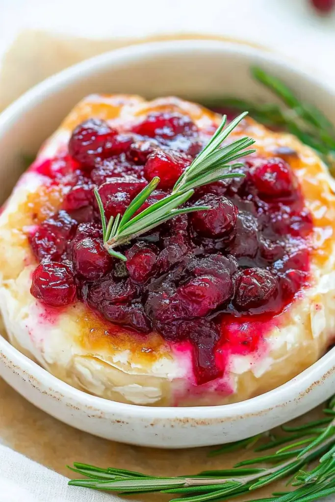 cranberry baked brie
