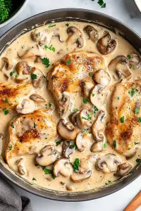 creamy chicken mushroom