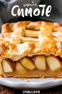 crescent roll apple pie