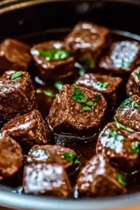 crockpot steak bites