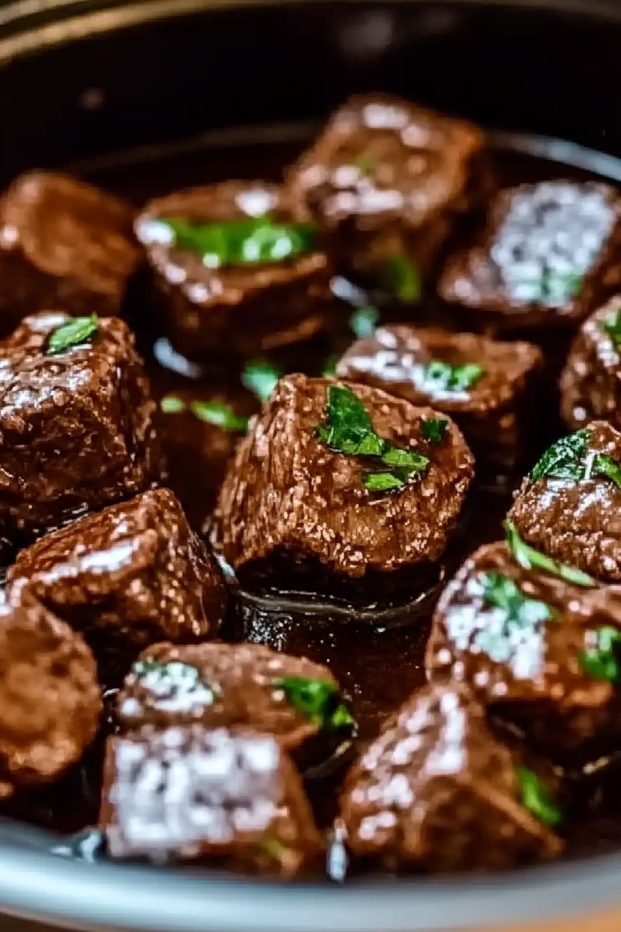 crockpot steak bites
