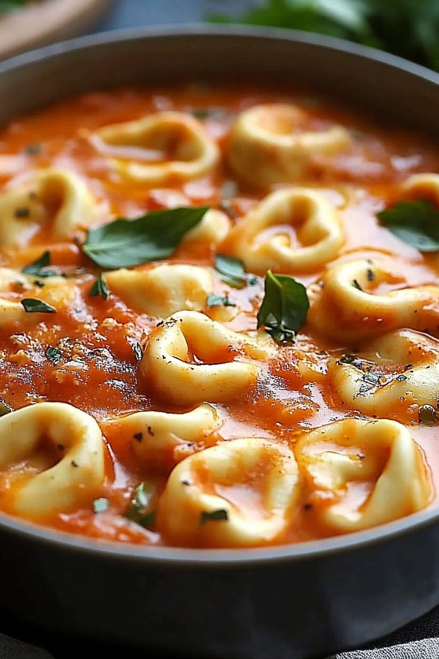 crockpot tortellini