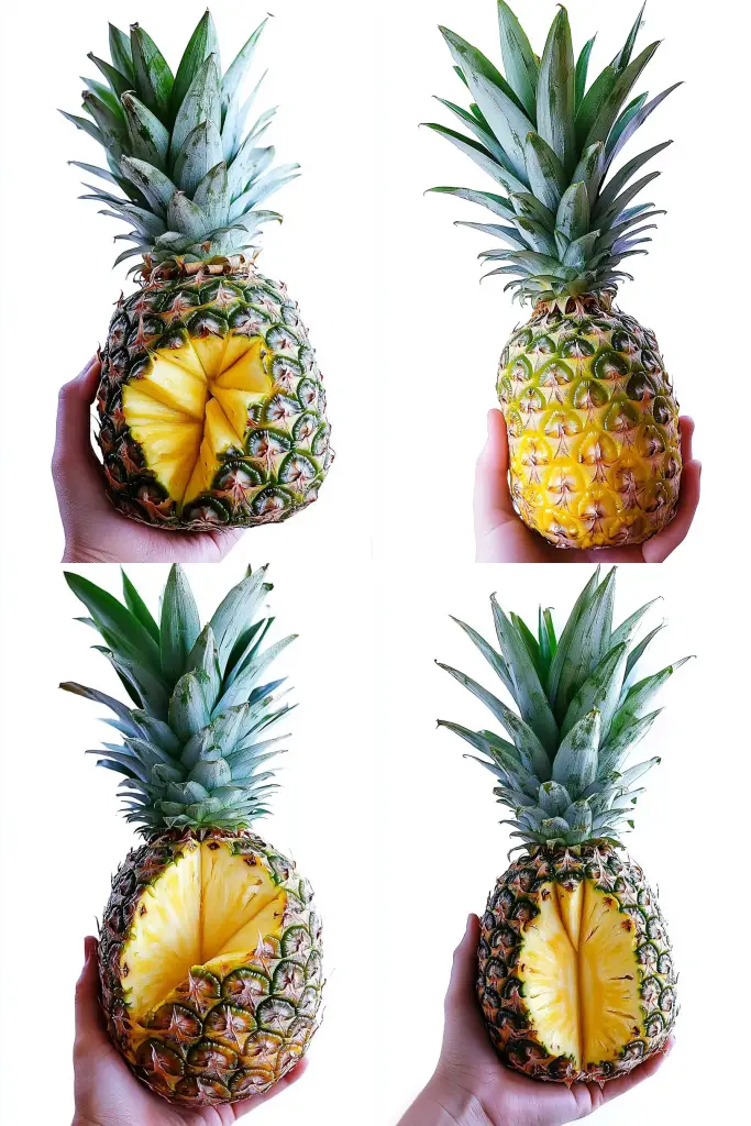 cut pineapple