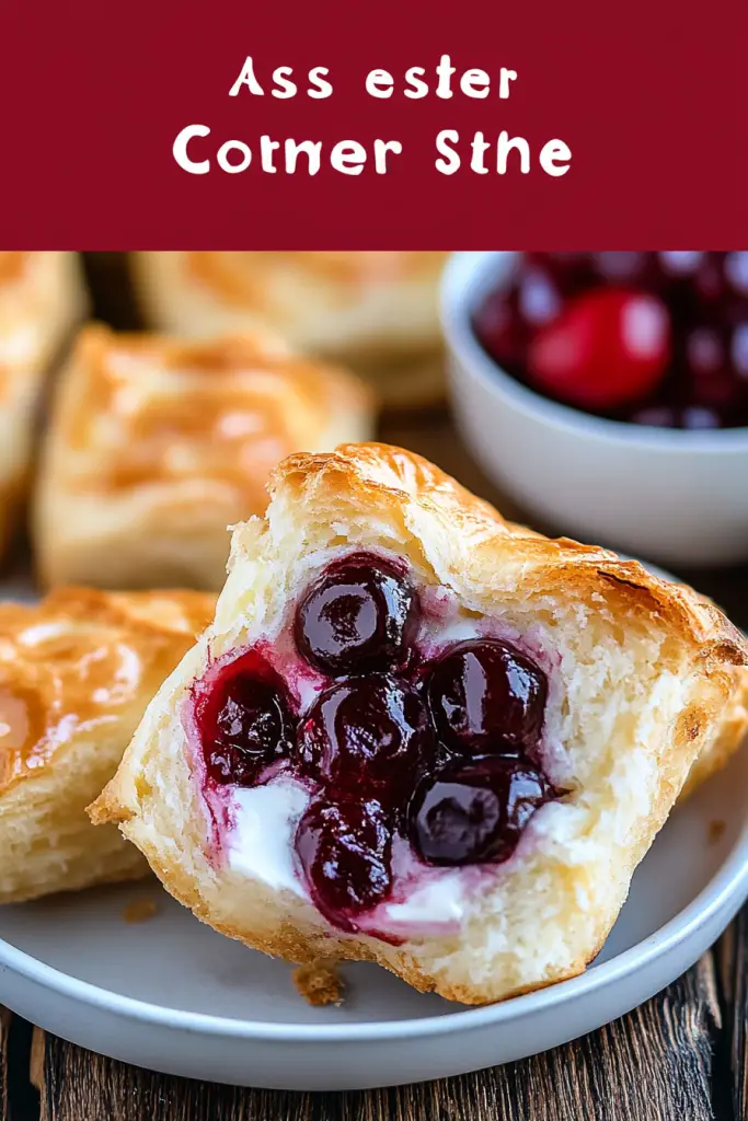 easy cherry danish