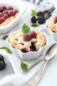 grandma's raspberry cobbler