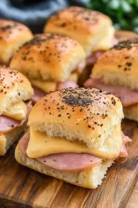 ham cheese sliders