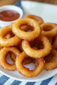 homemade onion rings