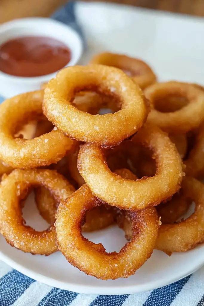 homemade onion rings