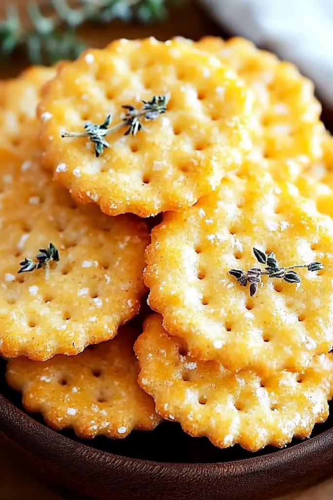 homemade ritz crackers