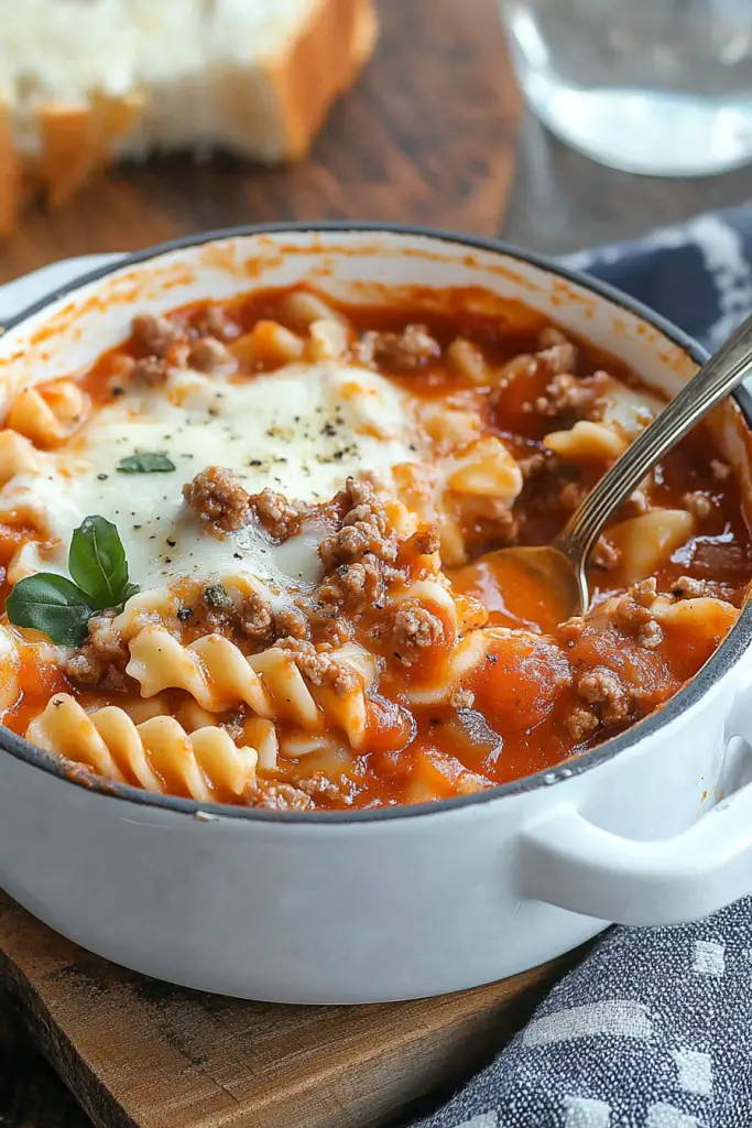 lasagna soup recipe