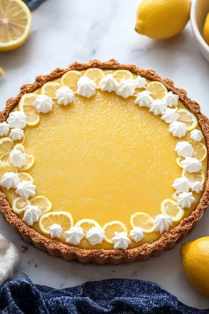 lemon tart nut crust