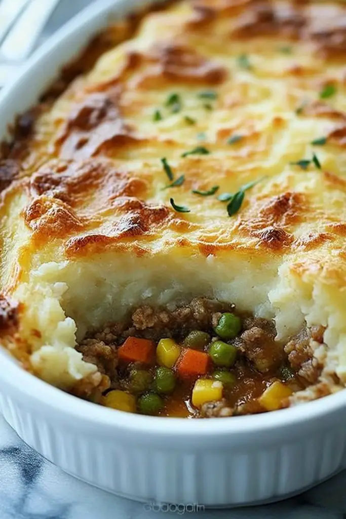 lightened shepherd's pie