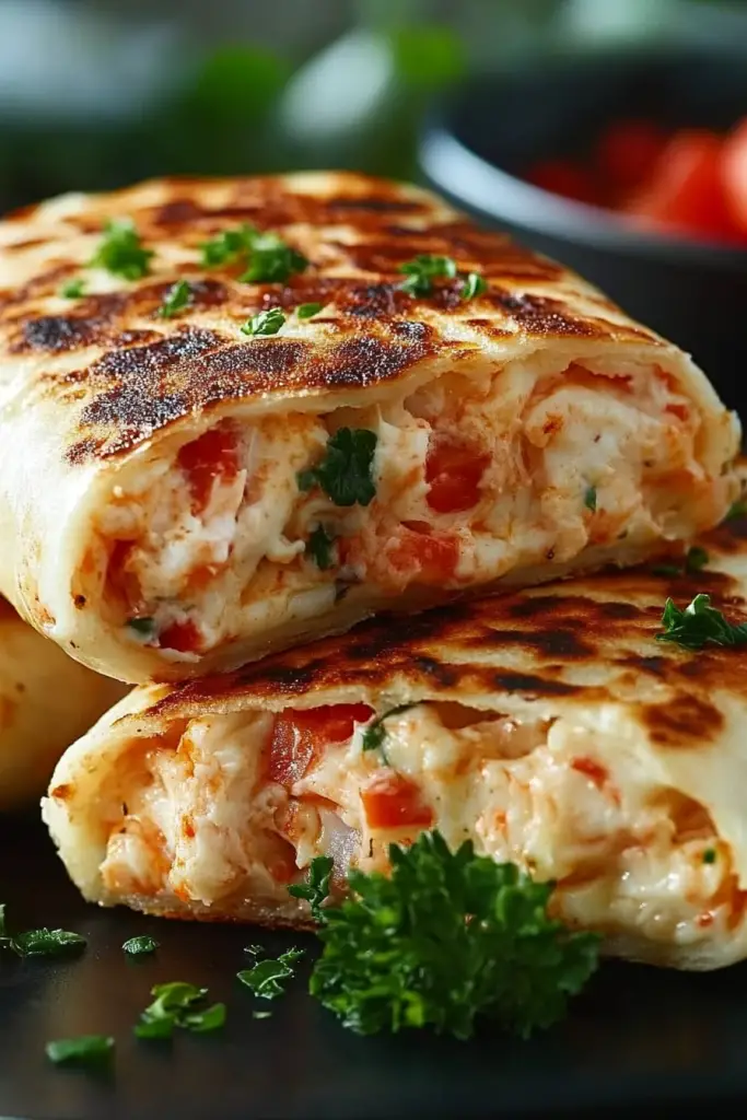 low carb crab melt