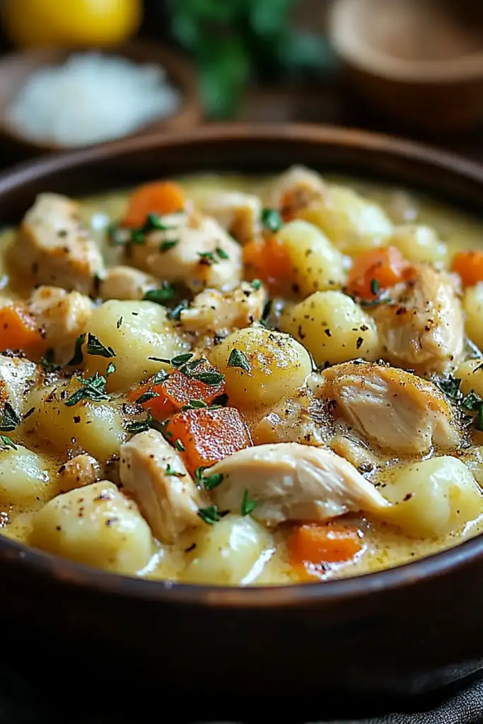one pot gnocchi chicken