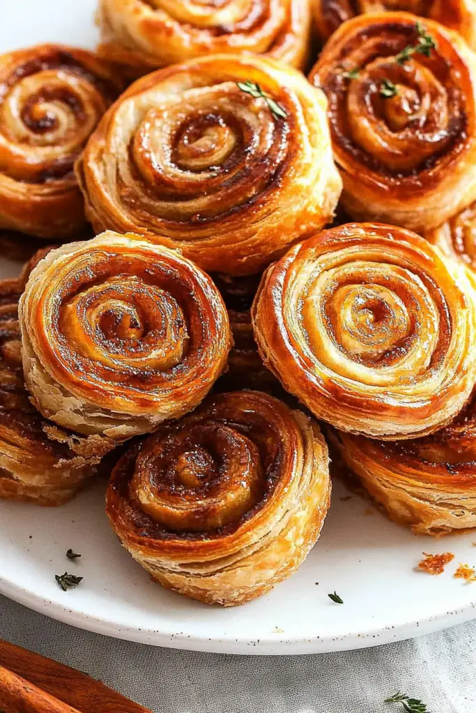puff pastry pinwheels